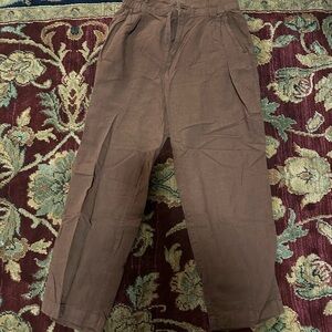 Casual Brown high waisted women’s pants
